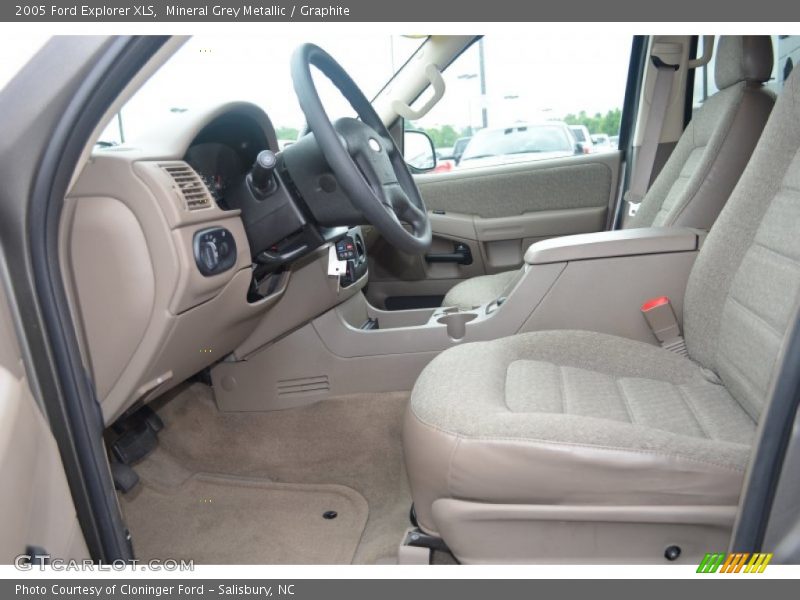 Mineral Grey Metallic / Graphite 2005 Ford Explorer XLS