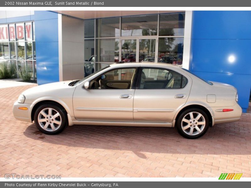 Sunlit Sand Metallic / Blond 2002 Nissan Maxima GLE