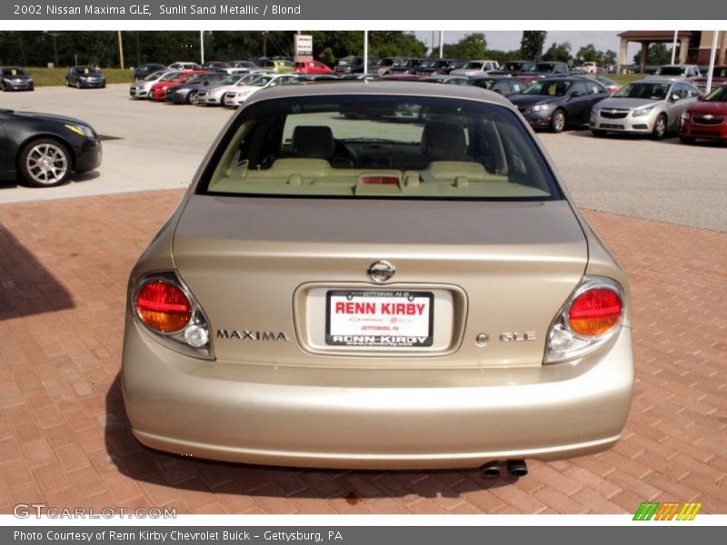 Sunlit Sand Metallic / Blond 2002 Nissan Maxima GLE