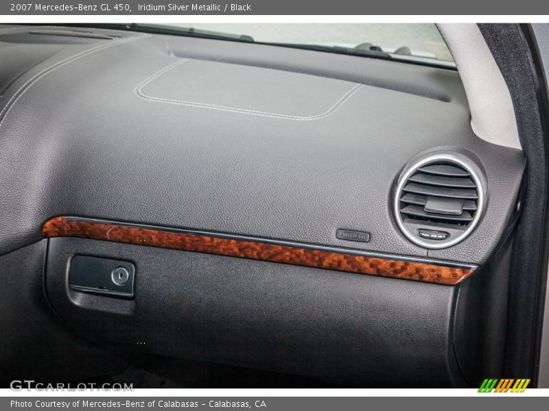 Iridium Silver Metallic / Black 2007 Mercedes-Benz GL 450