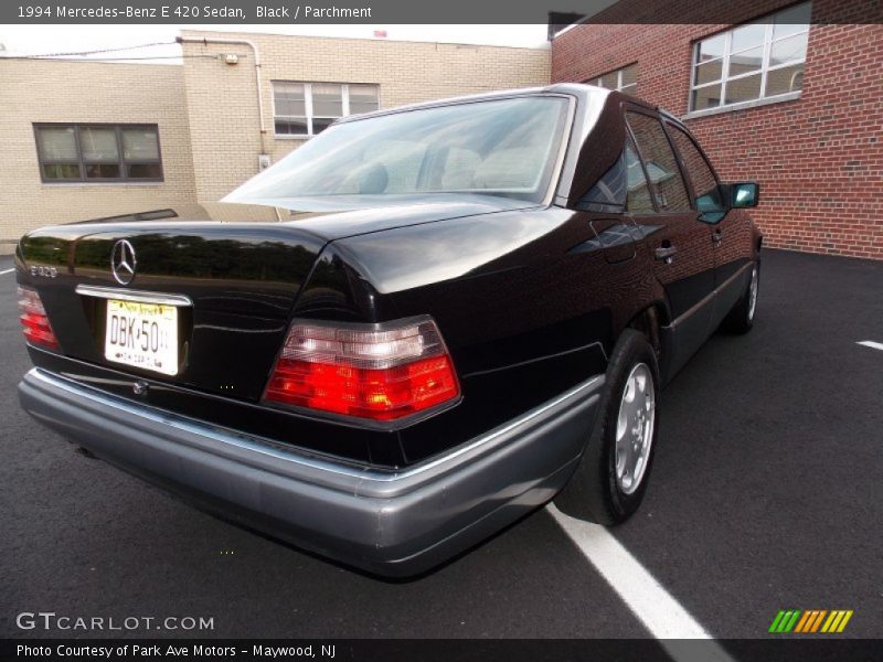 Black / Parchment 1994 Mercedes-Benz E 420 Sedan