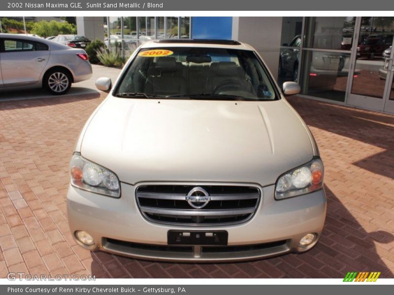 Sunlit Sand Metallic / Blond 2002 Nissan Maxima GLE