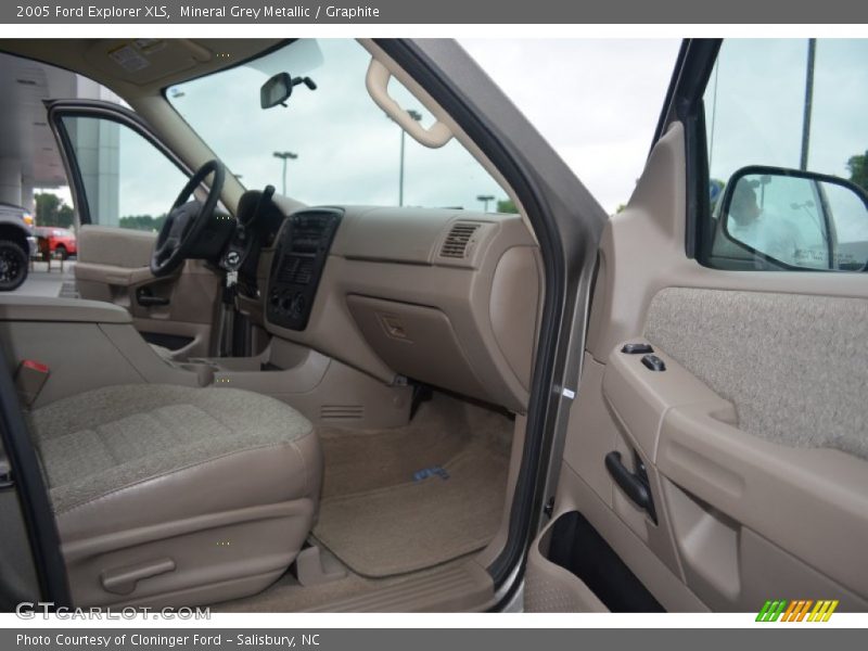 Mineral Grey Metallic / Graphite 2005 Ford Explorer XLS