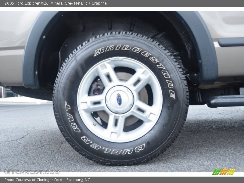 Mineral Grey Metallic / Graphite 2005 Ford Explorer XLS