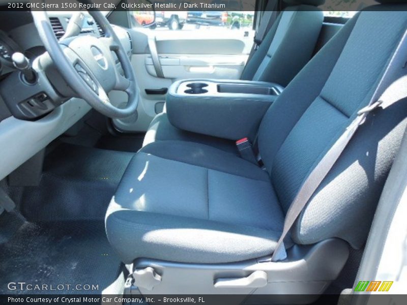 Quicksilver Metallic / Dark Titanium 2012 GMC Sierra 1500 Regular Cab