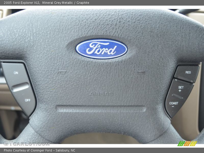 Mineral Grey Metallic / Graphite 2005 Ford Explorer XLS