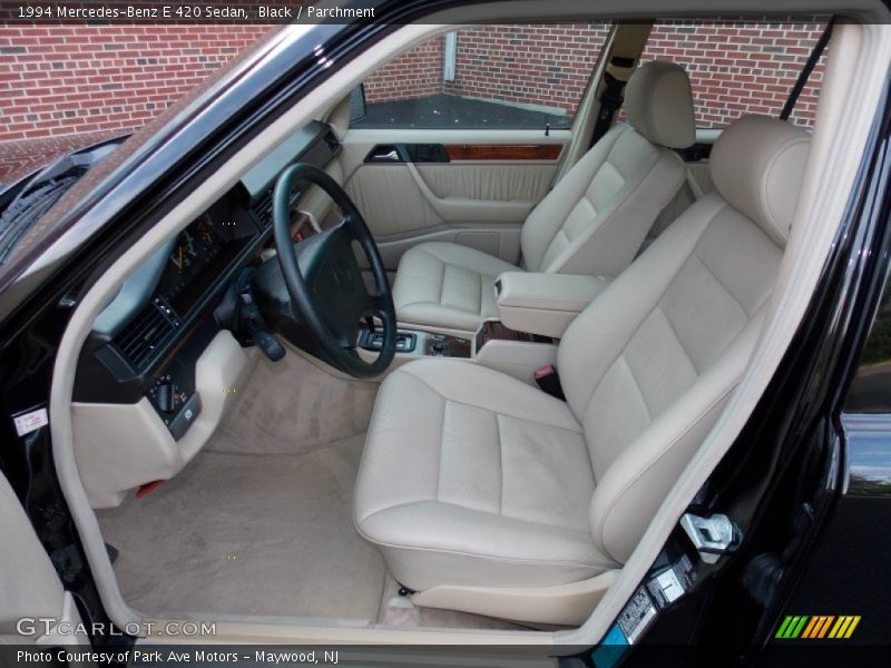  1994 E 420 Sedan Parchment Interior