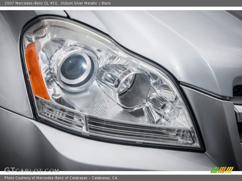 Iridium Silver Metallic / Black 2007 Mercedes-Benz GL 450