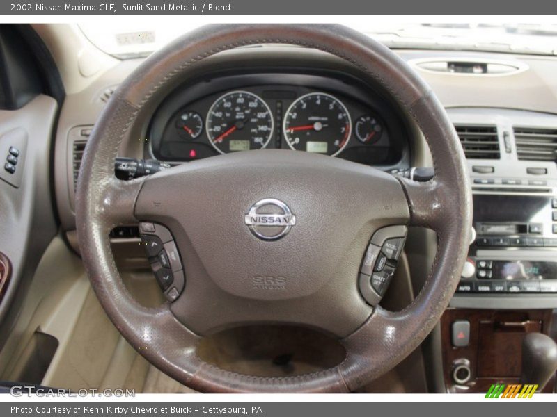 Sunlit Sand Metallic / Blond 2002 Nissan Maxima GLE
