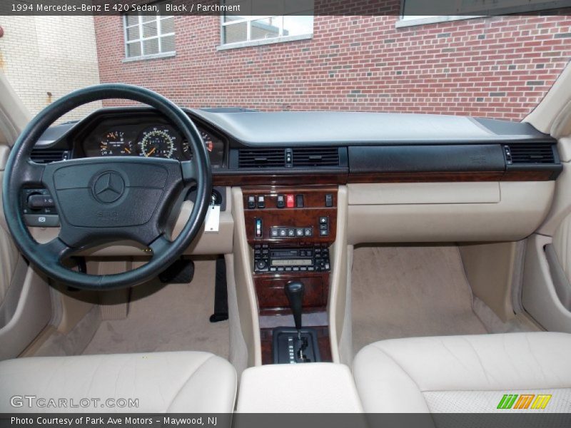 Dashboard of 1994 E 420 Sedan