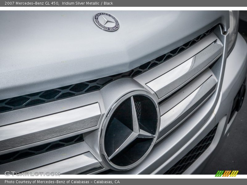 Iridium Silver Metallic / Black 2007 Mercedes-Benz GL 450