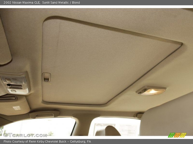 Sunlit Sand Metallic / Blond 2002 Nissan Maxima GLE