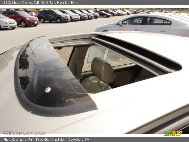 Sunlit Sand Metallic / Blond 2002 Nissan Maxima GLE