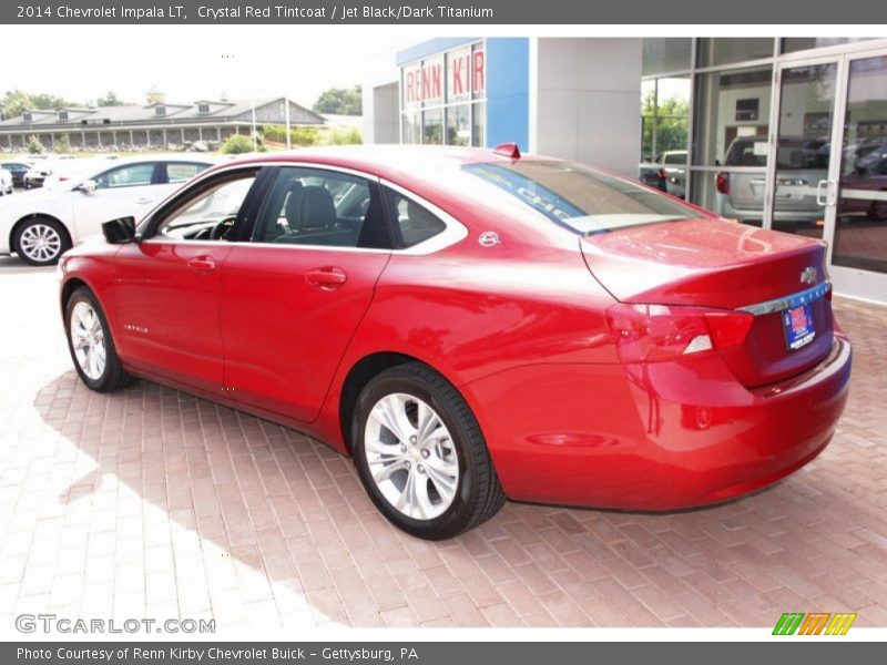 Crystal Red Tintcoat / Jet Black/Dark Titanium 2014 Chevrolet Impala LT
