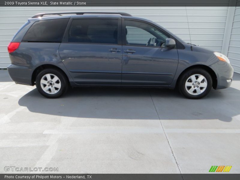 Slate Metallic / Stone 2009 Toyota Sienna XLE