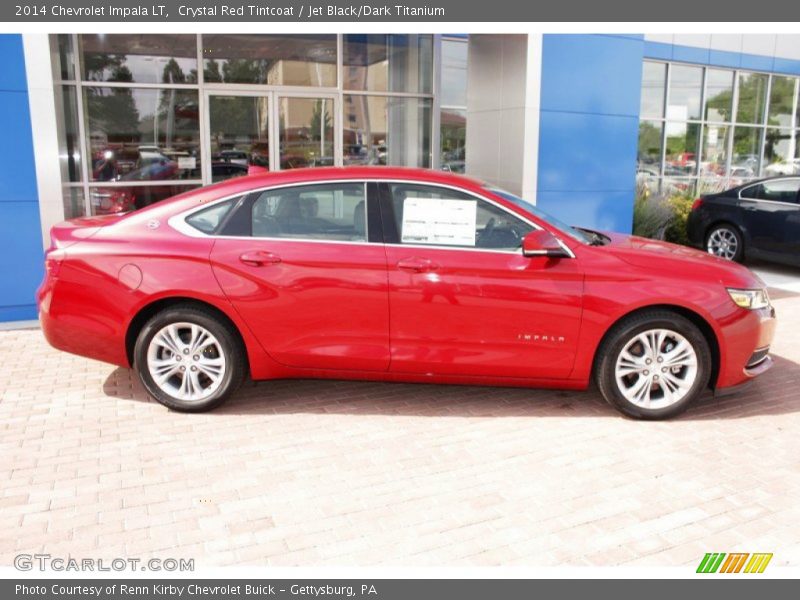 Crystal Red Tintcoat / Jet Black/Dark Titanium 2014 Chevrolet Impala LT