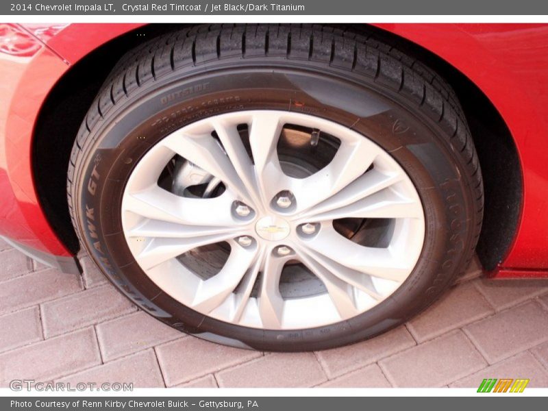 Crystal Red Tintcoat / Jet Black/Dark Titanium 2014 Chevrolet Impala LT