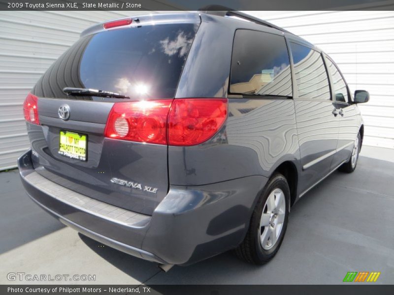 Slate Metallic / Stone 2009 Toyota Sienna XLE