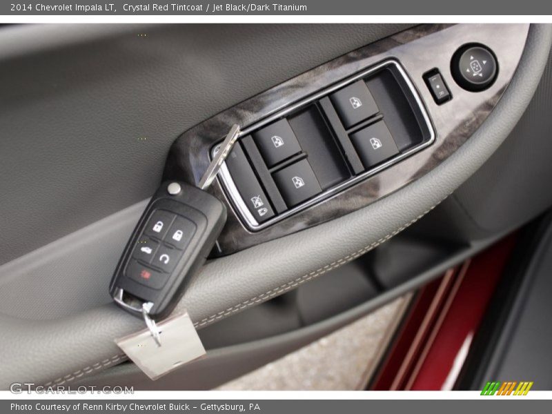 Crystal Red Tintcoat / Jet Black/Dark Titanium 2014 Chevrolet Impala LT
