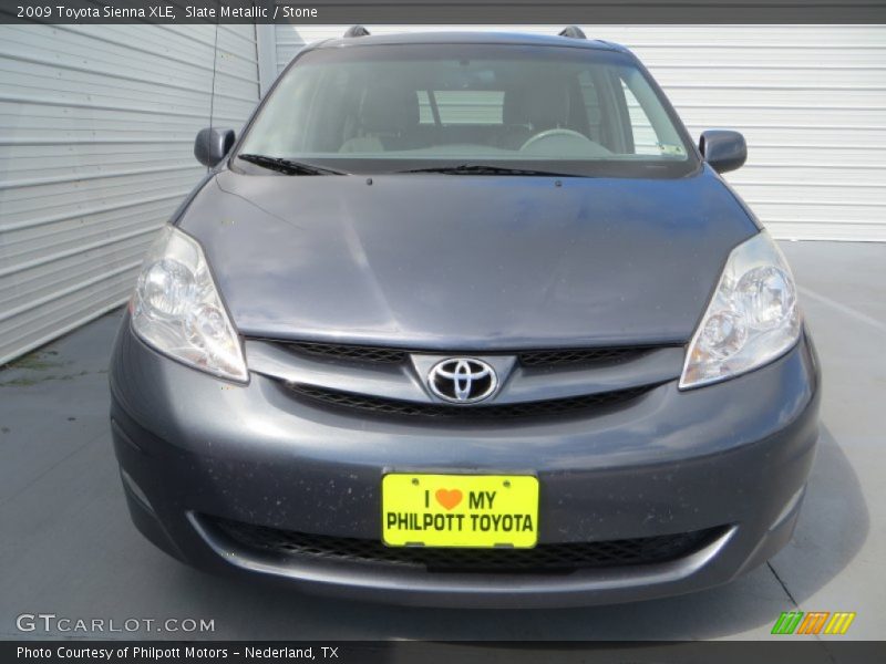 Slate Metallic / Stone 2009 Toyota Sienna XLE