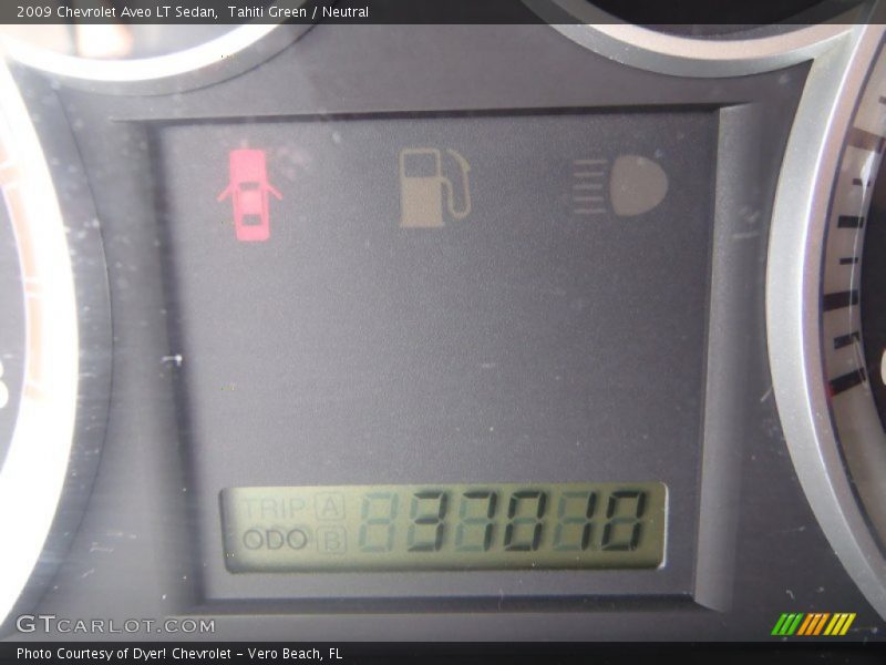 Tahiti Green / Neutral 2009 Chevrolet Aveo LT Sedan