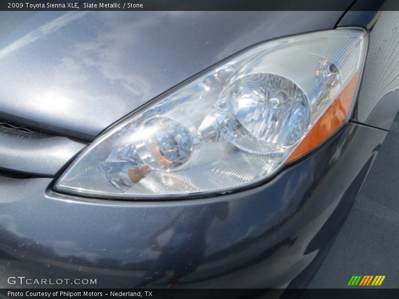 Slate Metallic / Stone 2009 Toyota Sienna XLE