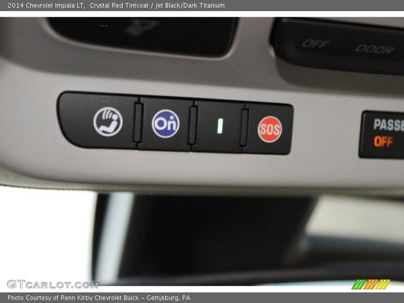 Crystal Red Tintcoat / Jet Black/Dark Titanium 2014 Chevrolet Impala LT