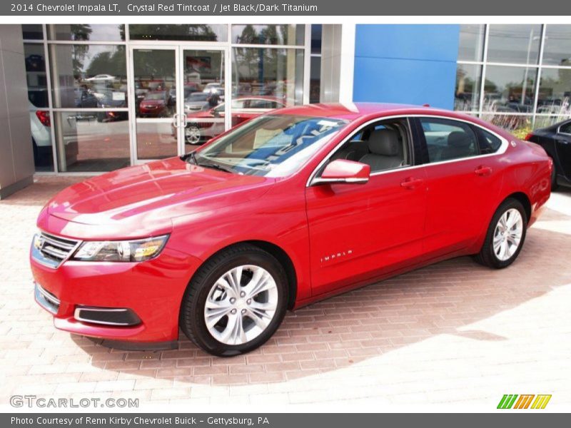Crystal Red Tintcoat / Jet Black/Dark Titanium 2014 Chevrolet Impala LT
