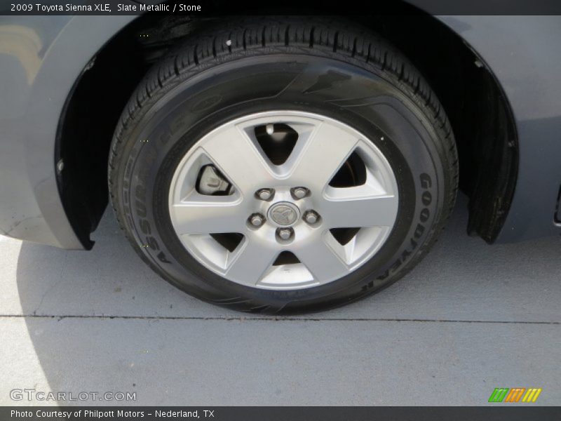 Slate Metallic / Stone 2009 Toyota Sienna XLE