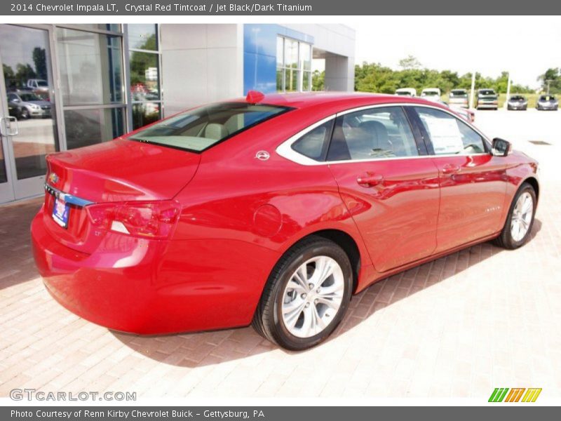 Crystal Red Tintcoat / Jet Black/Dark Titanium 2014 Chevrolet Impala LT