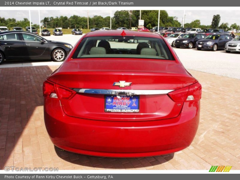 Crystal Red Tintcoat / Jet Black/Dark Titanium 2014 Chevrolet Impala LT