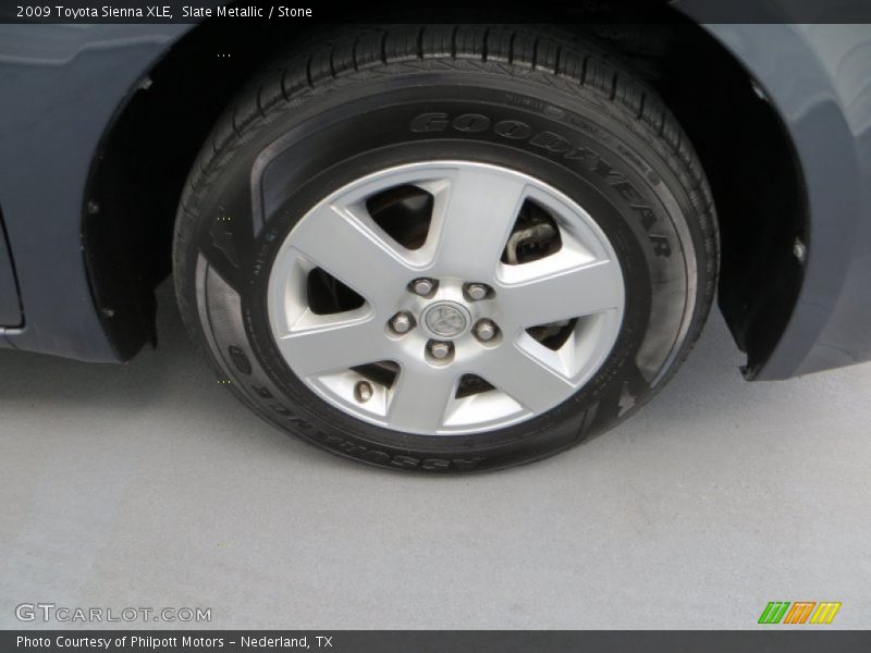 Slate Metallic / Stone 2009 Toyota Sienna XLE