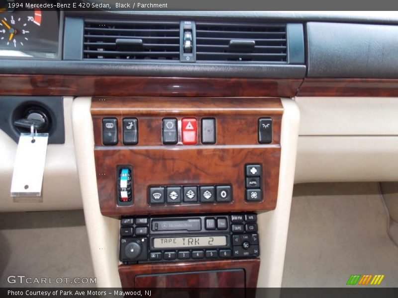 Controls of 1994 E 420 Sedan