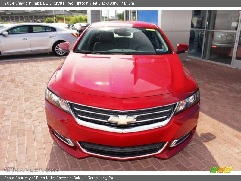 Crystal Red Tintcoat / Jet Black/Dark Titanium 2014 Chevrolet Impala LT