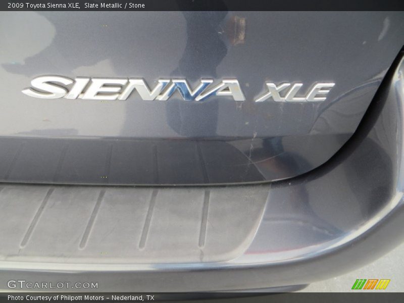 Slate Metallic / Stone 2009 Toyota Sienna XLE