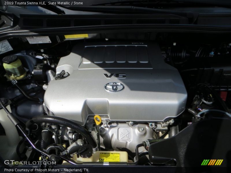 Slate Metallic / Stone 2009 Toyota Sienna XLE
