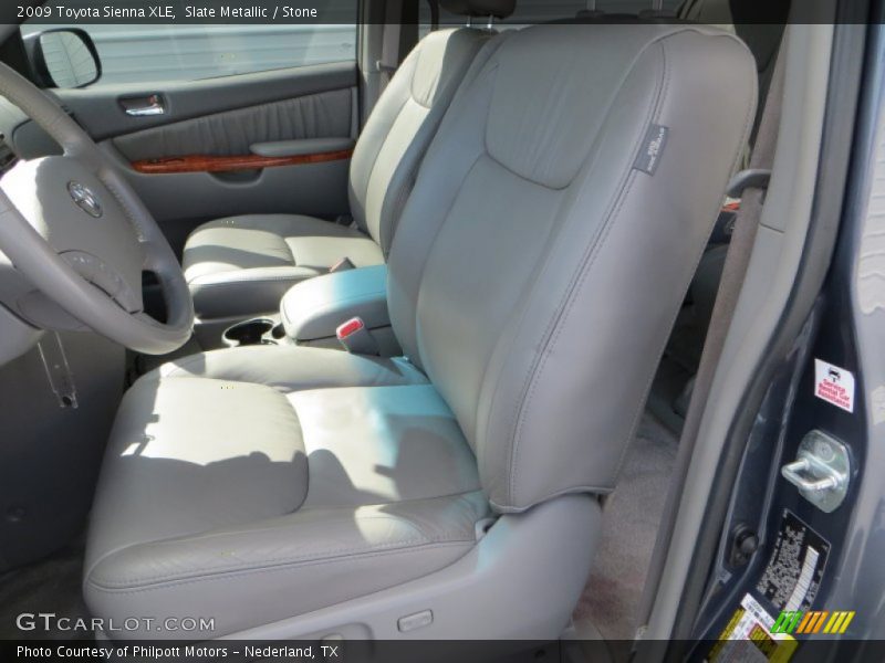 Slate Metallic / Stone 2009 Toyota Sienna XLE