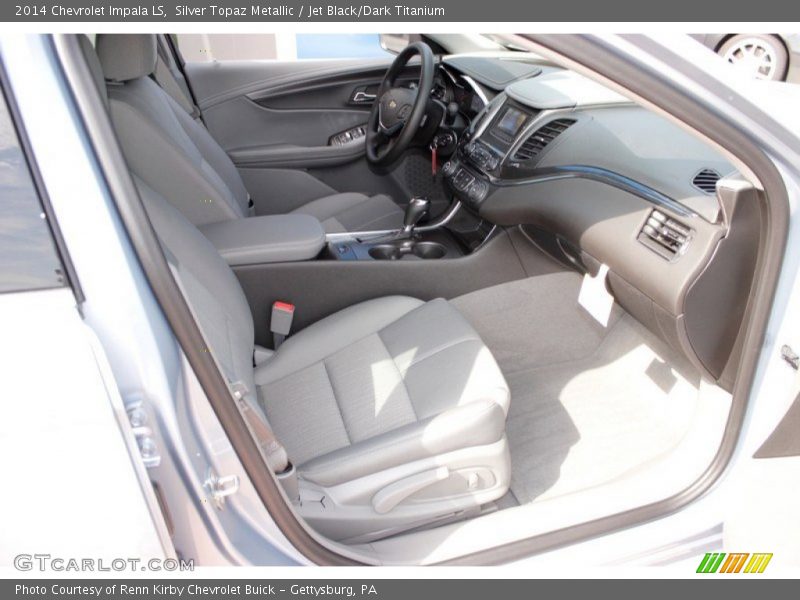 Silver Topaz Metallic / Jet Black/Dark Titanium 2014 Chevrolet Impala LS
