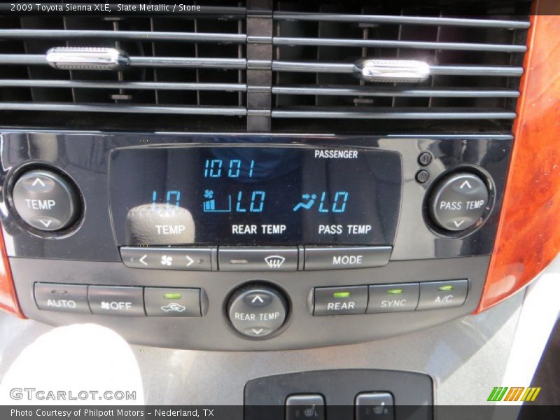 Slate Metallic / Stone 2009 Toyota Sienna XLE