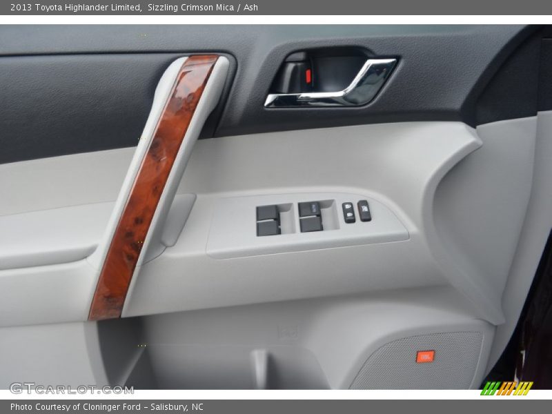 Sizzling Crimson Mica / Ash 2013 Toyota Highlander Limited