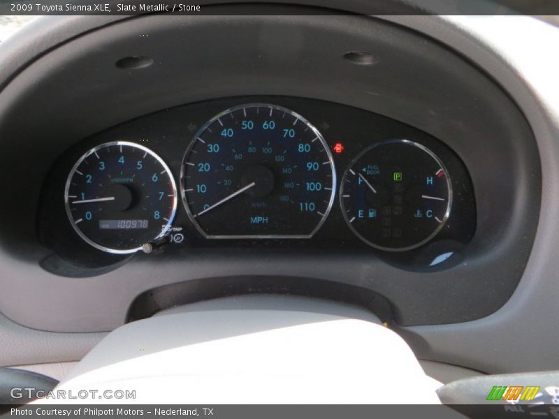 Slate Metallic / Stone 2009 Toyota Sienna XLE