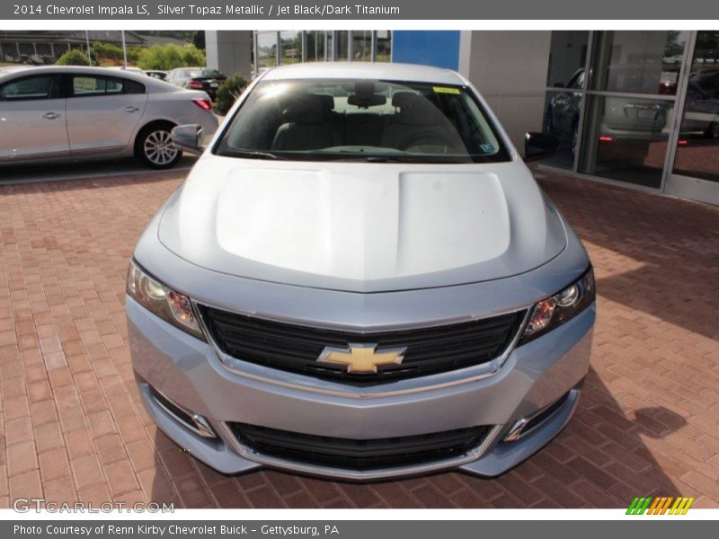 Silver Topaz Metallic / Jet Black/Dark Titanium 2014 Chevrolet Impala LS