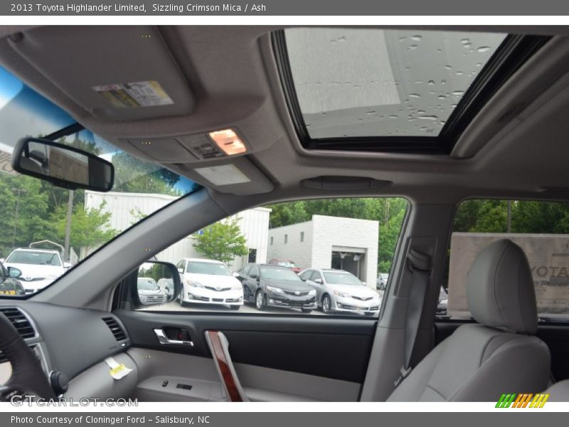 Sizzling Crimson Mica / Ash 2013 Toyota Highlander Limited
