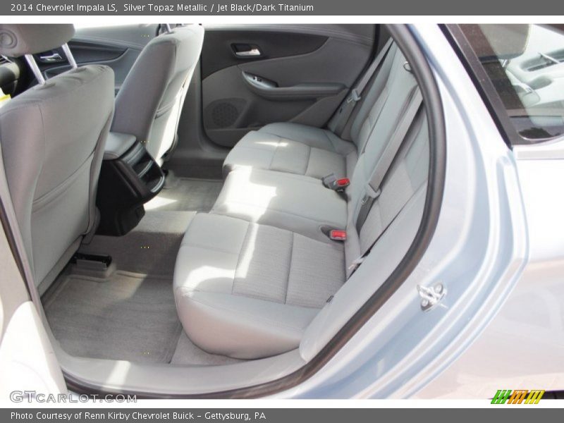 Silver Topaz Metallic / Jet Black/Dark Titanium 2014 Chevrolet Impala LS