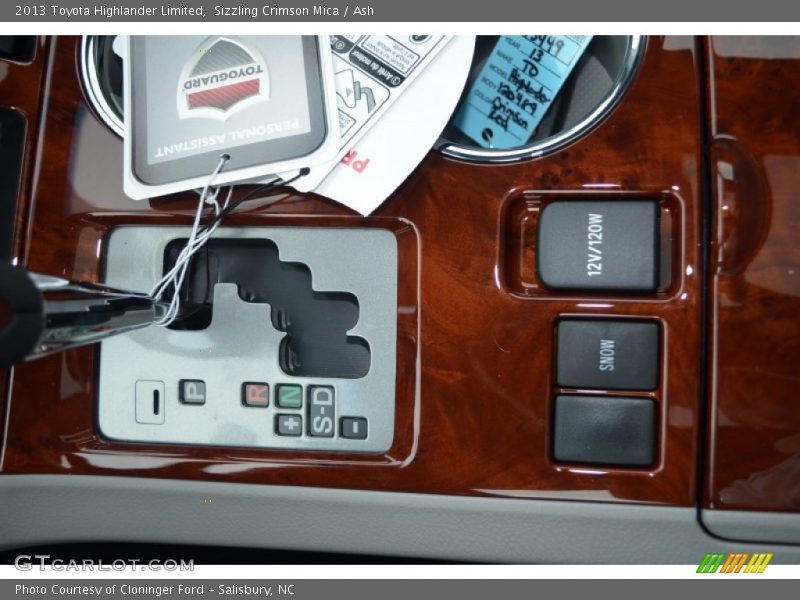 Sizzling Crimson Mica / Ash 2013 Toyota Highlander Limited