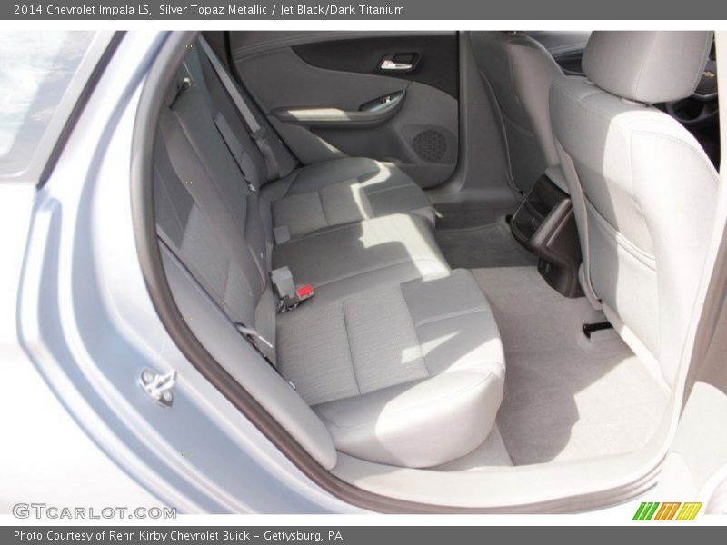Silver Topaz Metallic / Jet Black/Dark Titanium 2014 Chevrolet Impala LS