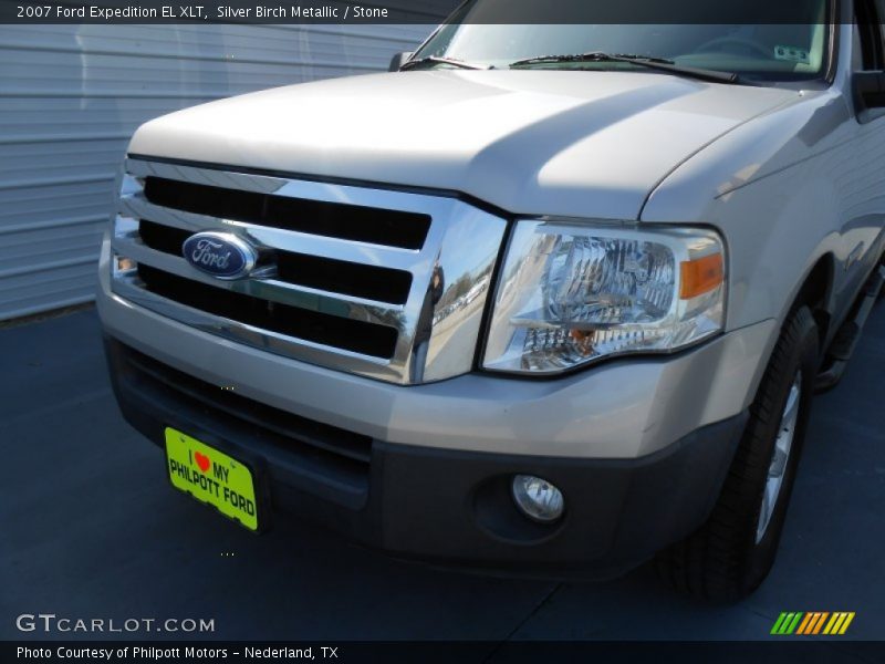 Silver Birch Metallic / Stone 2007 Ford Expedition EL XLT