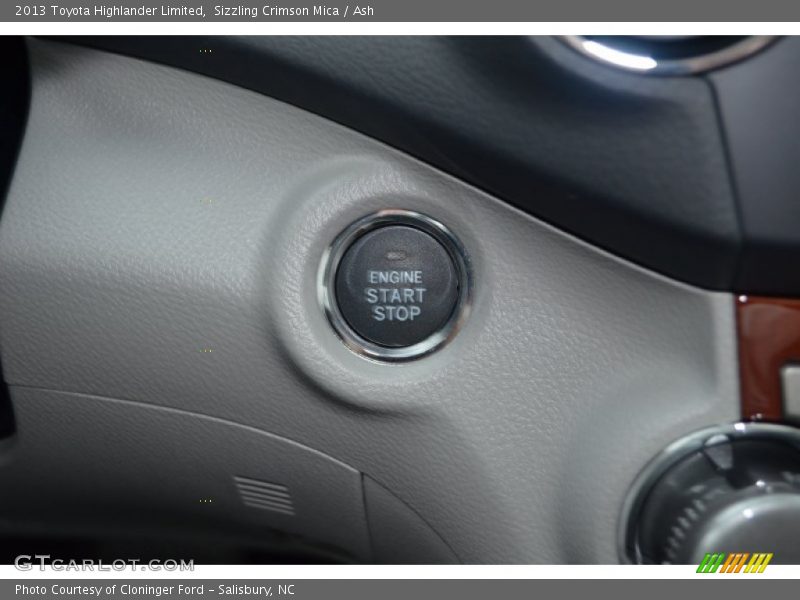 Sizzling Crimson Mica / Ash 2013 Toyota Highlander Limited