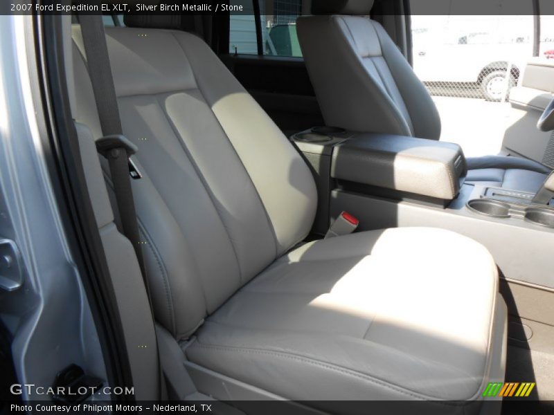 Silver Birch Metallic / Stone 2007 Ford Expedition EL XLT
