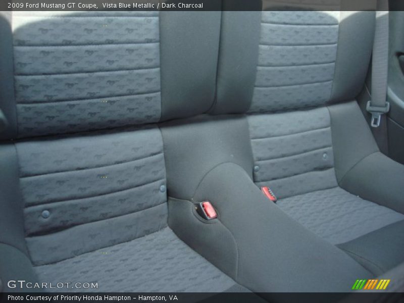 Vista Blue Metallic / Dark Charcoal 2009 Ford Mustang GT Coupe